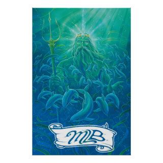 Neptune Maui Longboards Poster
