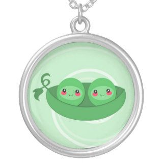 2 PEAS in a POD   necklace