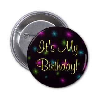 It's My Birthday Button