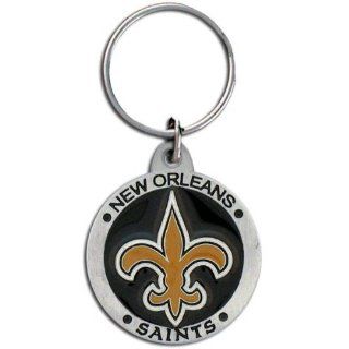 NFL Key Ring   New Orleans Saints Logo NFL Key Ring   New Orleans Saints Logo  Sports Fan Keychains  Sports & Outdoors