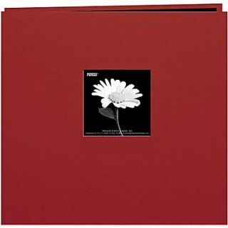 Pioneer Book Cloth Cover Postbound Album With Window, 8 x 8, Burgundy  Make More Happen at