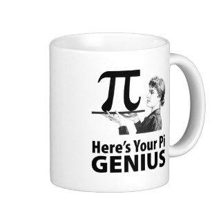 Pi Number Humor Coffee Mugs