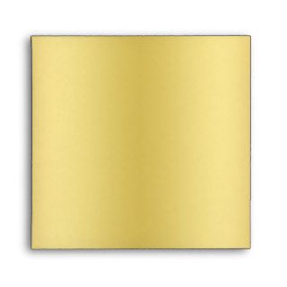 Black and Gold Glitter Envelope for Square Invite