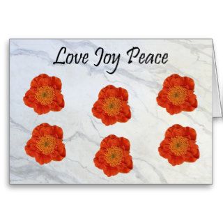 11 Love Joy Peace Greeting Cards