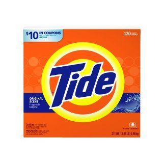 Tide Powder Detergent, Original Scent, Case Pack, Two 120 Load Boxes (240 Loads) Health & Personal Care