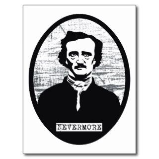 Nevermore Edgar Allan Poe Post Card