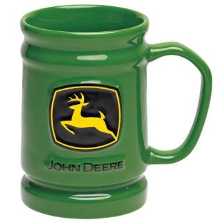 John Deere Green Sculpted Ceramic Coffee Mug   LP38096  