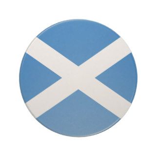 Scotland's Saltire,Scottish Flag (Official Colour) Beverage Coasters