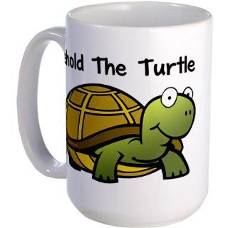 Behold The Turtle Large Mug Large Mug by  Kitchen & Dining