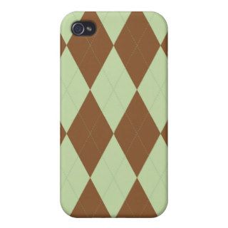 Argyle Patterned Iphone Case iPhone 4 Cover