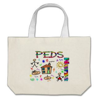 peds nurse KID DRAWING Tote Bag