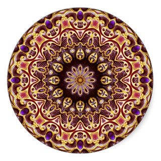 Geometry Jewel Mandala Sticker