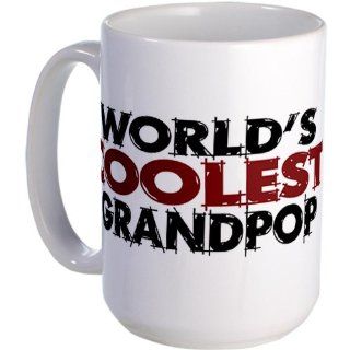  World's Coolest Grandpop Large Mug Large Mug   Standard Kitchen & Dining