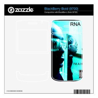 RNA "I'm a Hustla" BlackBerry Bold (9700) BlackBerry Skin