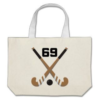 Field Hockey Player Uniform Number 69 Gift Bags
