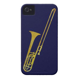 Golden Trombone iPhone 4 Case
