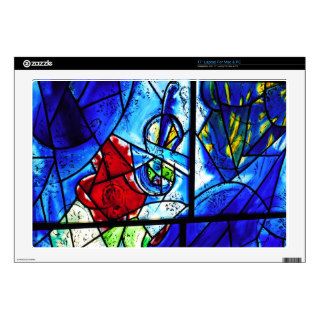 Chagall Decals For 17" Laptops