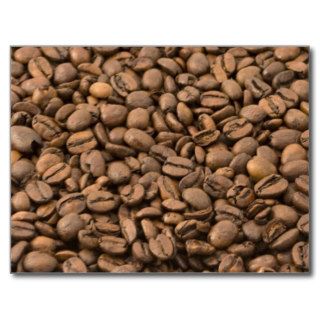 Coffee Beans Postcard
