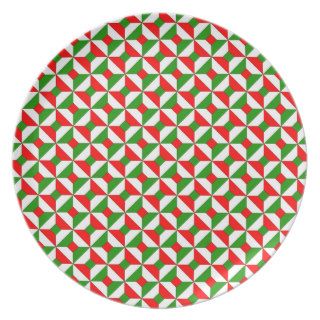 Geometric pattern Plate