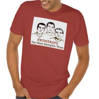 Exonerate the West Memphis Three T shirts