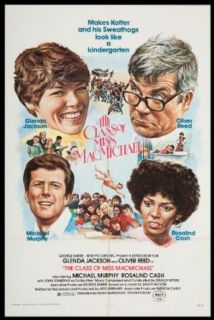 The Class of Miss Macmichael 1979 ORIGINAL MOVIE POSTER Comedy Drama   Dimensions 27" x 41" Glenda Jackson, Michael Murphy, Oliver Reed Entertainment Collectibles