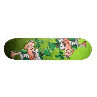 Saint Paddy's Day Sheep Drinking Beer Skateboards
