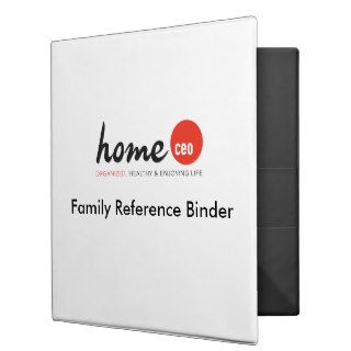 Home CEO Logo (Color), Family Reference Binder