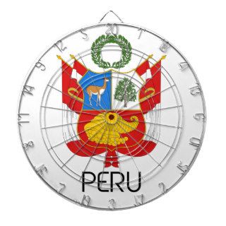 PERU   emblem/flag/coat of arms/symbol Dart Boards