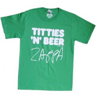 Frank Zappa   Titties & Beer T Shirt Size M Clothing
