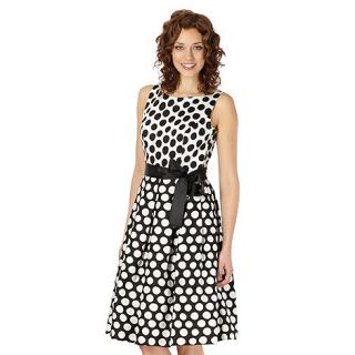 The Collection Black spotted prom dress