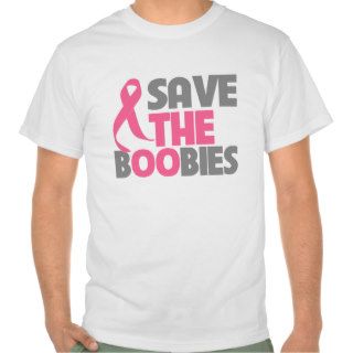 Save The Boobies Breast Cancer T shirt