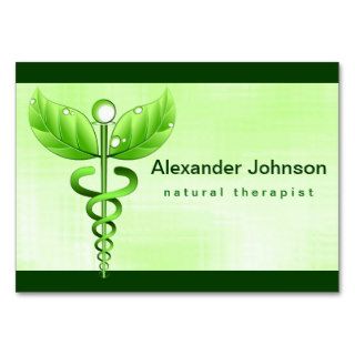 Caduceus Alternative Medicine Business Cards Business Card