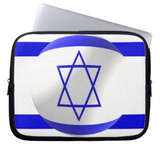 Israeli Flag Computer Sleeves