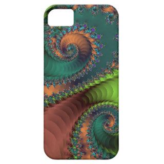 Green and Red Spiral Staircases iPhone 5 Cover