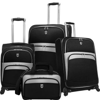 Beverly Hills Country Club 4 Piece Exp. Spinner Luggage Set