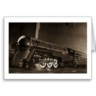 New York Central Vintage Art  Deco Train Cards