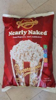 Popcornopolis Nearly Naked 12 Oz Bag  Popcornopolis Popcorn  Grocery & Gourmet Food