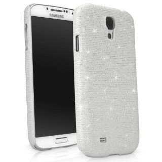 BoxWave Digital Glitz Galaxy S4 (S IV, SIV) Case and Cover   Slim Fit Galaxy S4 Back Cover Case with a Glitter Pattern Design (White) Cell Phones & Accessories