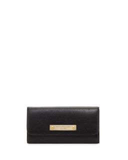 Goodbye Columbus Continental Wallet, Black   MARC by Marc Jacobs