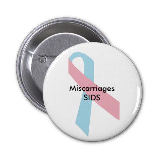 Pink and Blue, Miscarriages SIDS BUTTON
