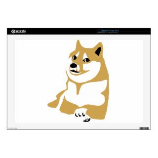 Doge   internet meme decal for 17" laptop