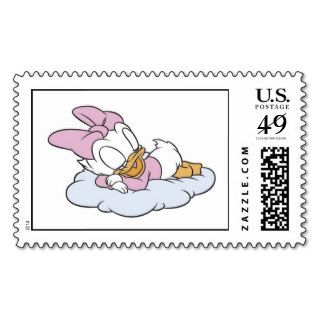Baby Minnie Mouse Sleeping on a Cloud Stamp