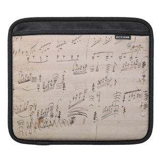 Score sheet of 'Moonlight Sonata' Sleeve For iPads