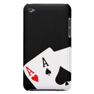 Pair of Aces iPod Touch 4 Case iPod Case Mate Case