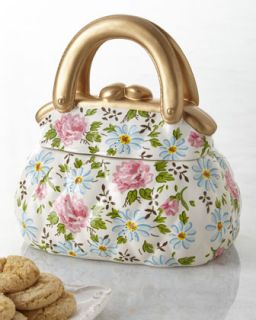 Quilted Handbag Cookie Jar