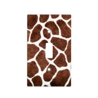 Giraffe spots switch plate covers