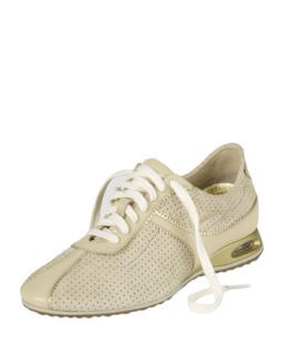 Air Bria Perforated Suede Oxford, Sandshell   Cole Haan   Sandshell (36.5B/6.5B)