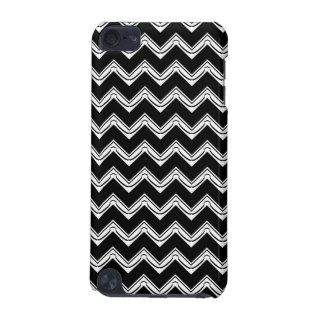 Black and White Chevron pattern iPod Touch 5G Cover