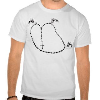 Sparrows with Rosary Tee