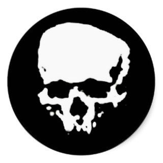 Mind Wither Day signature skull Sticker